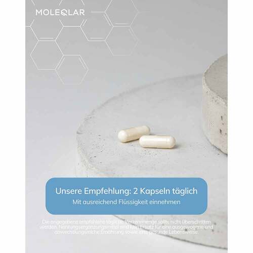 Moleqlar Glynac Glycine &amp; N-Acetylcysteine Kapseln - 3