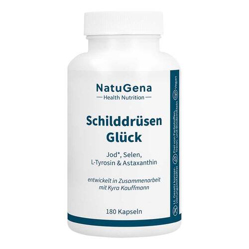 Schilddrüsenglück Jod + Selen + L-Tyrosin Kapseln - 1