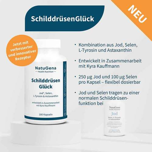 Schilddrüsenglück Jod + Selen + L-Tyrosin Kapseln - 4