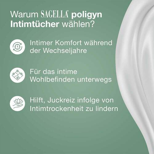 Sagella poligyn 50+ Reinigungstücher - 2
