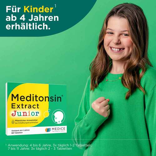 Meditonsin Extract Junior pflanzl.Erkältungstabletten - 7