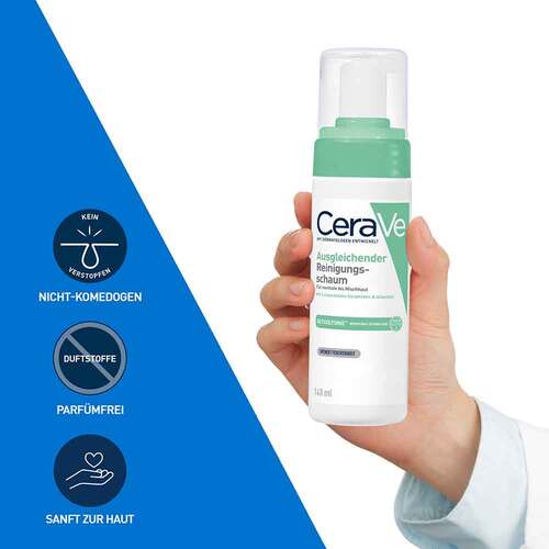 Cerave ausgleichender Reinigungsschaum - 2