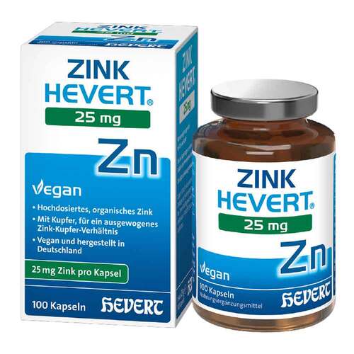 Zink Hevert 25 mg Kapseln - 1