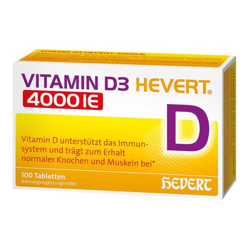 Vitamin D3 Hevert 4.000 I.E. Tabletten - 1