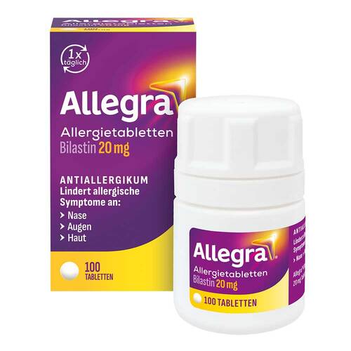 Allegra Allergietabletten 20 mg Tabletten Dose - 1