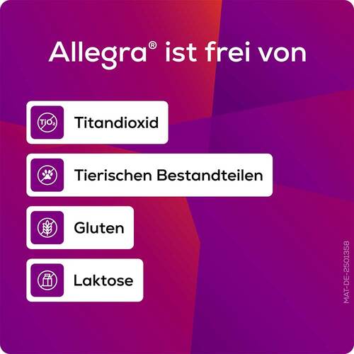 Allegra Allergietabletten 20 mg Tabletten Dose - 6