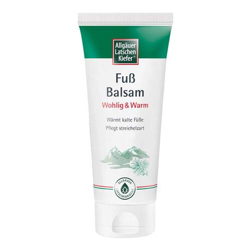 Allg&auml;uer Latschenkiefer Fu&szlig; Balsam wohlig &amp; warm - 1