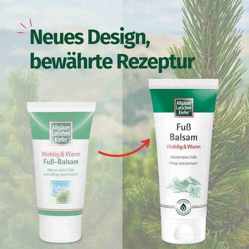 Allg&auml;uer Latschenkiefer Fu&szlig; Balsam wohlig &amp; warm - 4