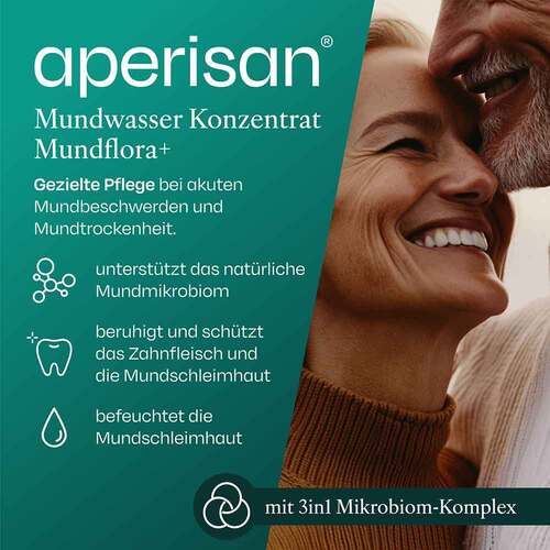 Aperisan Mundwasser Konzentrat Mundflora + - 2