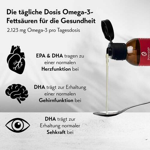 Puresgp Omega-3 Öl Forte Tropfen - 4