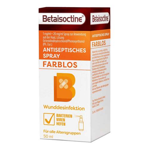 Betaisoctine 1 mg / ml + 20 mg / ml Spray z.Anw.a.d.H. - 2