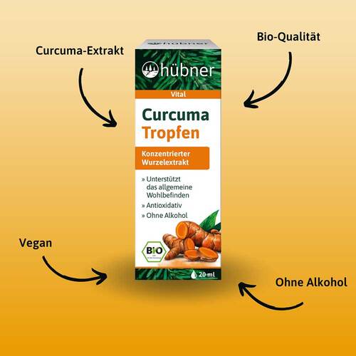 H&uuml;bner Curcuma Tropfen - 3