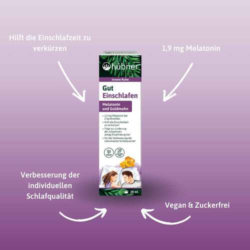 H&uuml;bner Gut Einschlafen Spray - 3