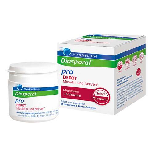 Magnesium Diasporal pro + B-Vit.DEPOT Musk. + Nerv.Tab - 1