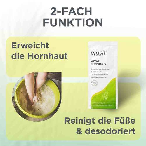 Efasit Vital Fußbad Sachet - 6