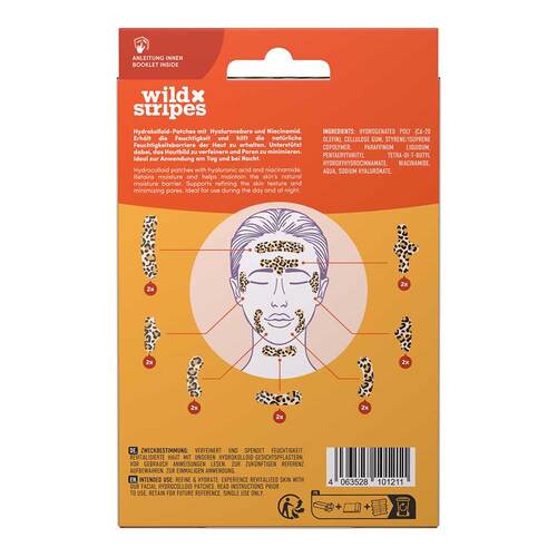 Wild Stripes Facial Patches Animal Leo - 2