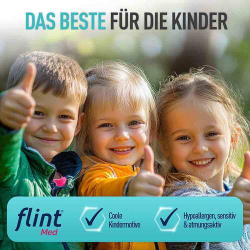 Flint Med Kinder Pflaster 13x22mm hypoallergen sens. - 6