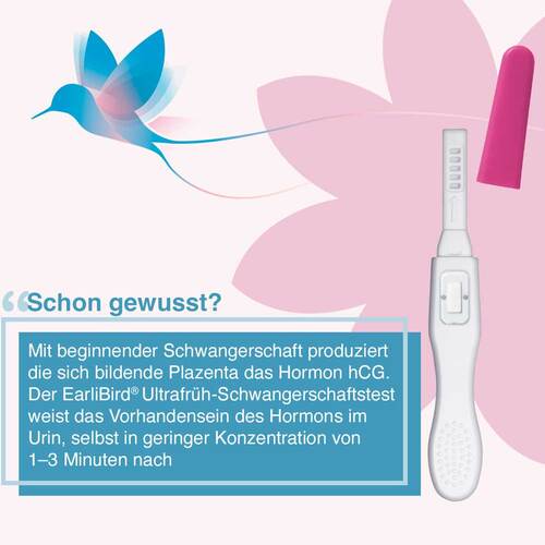Earlibird Ultrafrüh Schwangerschaftstest Urin Do.P - 6