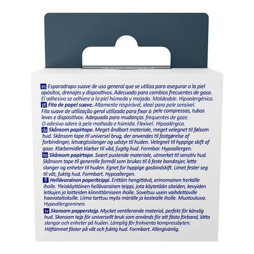 Nexcare Gentle Paper Tape 5 cmx5 m weiß Rolle - 3