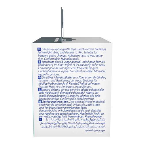 Nexcare Gentle Paper Tape 5 cmx5 m weiß Rolle - 4