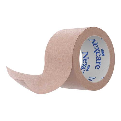 Nexcare Gentle Paper Tape 2,5 cmx5 m tan Rolle - 4