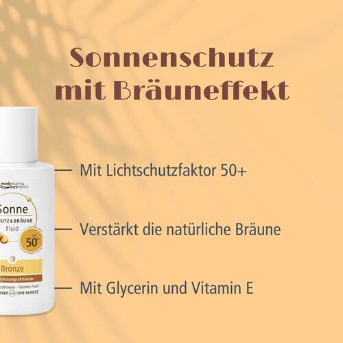 Sonne Schutz & Bräune Fluid bronze LSF 50 + - 4