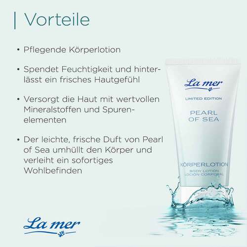 La mer Pearl of Sea Körperlotion mit Parfum - 4
