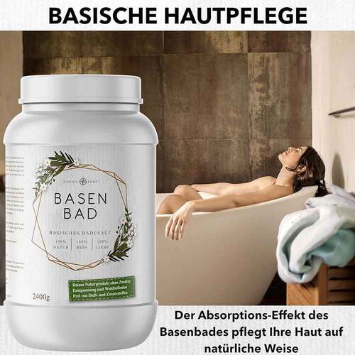 Basenbad basisches Badesalz Wellness Nordic Pure - 4