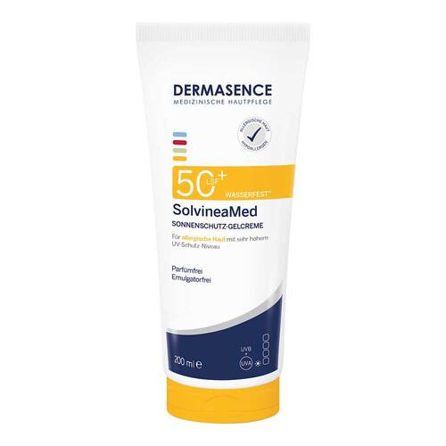 Dermasence SolvineaMed Sonnenschutz-Gelcreme LSF 50+ - 1