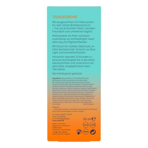 Eubos Daily Ray Protect Face Care Tagescre.LSF 50 +  - 7
