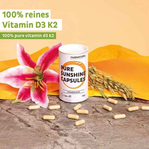 Fairnatural Vitamin D3 2500 I.E. + K2 MK-7 all-trans - 2