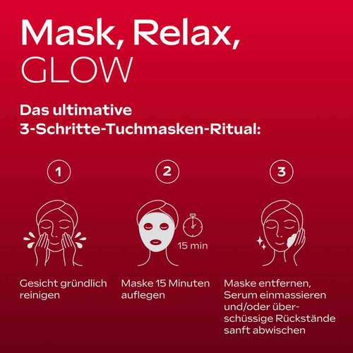 Weleda Exo Boost Firm & Lift Tuchmaske Granatapfel - 4