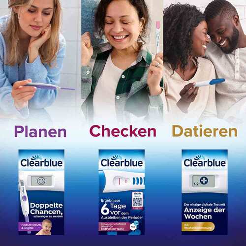Clearblue Schwangerschaftst.6 Tage vor 2 Hormone - 4