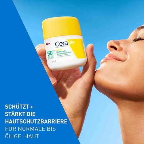 Cerave Sonnenschutz Fluid Invisi.mattier.SPF 50 + - 2