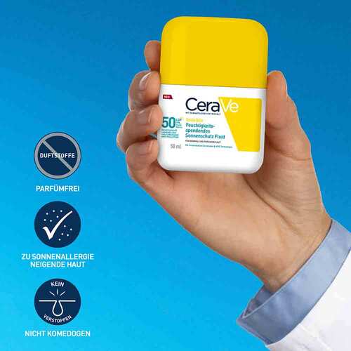 Cerave Sonnenschutz Fluid Invisi.feuchtigk.SPF 50 - 5