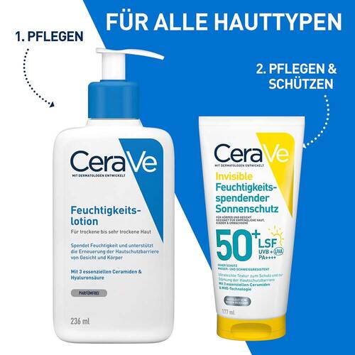 Cerave Sonnenschutz Körper feuchtigkeitssp.SPF 50 + - 5