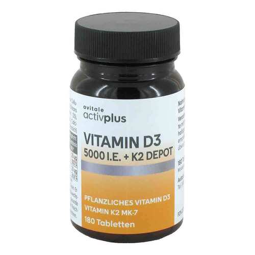 Activplus Vitamin D3 5000 I.E. + K2 Depot Tabletten - 2