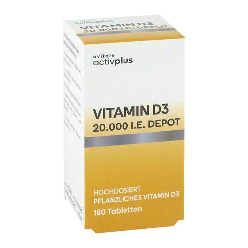 Activplus Vitamin D3 20.000 I.E. Depot Tabletten - 1