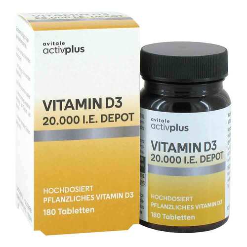 Activplus Vitamin D3 20.000 I.E. Depot Tabletten - 3