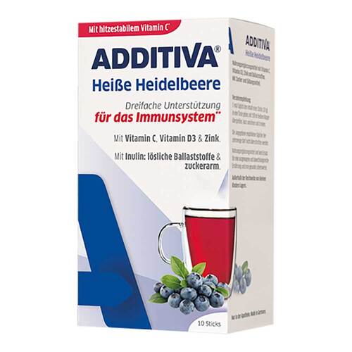 Additiva heiße Heidelbeere Pulver Sachets - 2