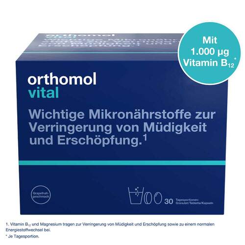 Orthomol Vital Granulat / Tablette / Kapseln Grapefru. - 2