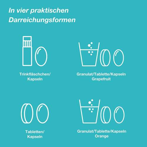 Orthomol Vital Trinkfl&auml;schchen / Kapseln Kombipack. - 8