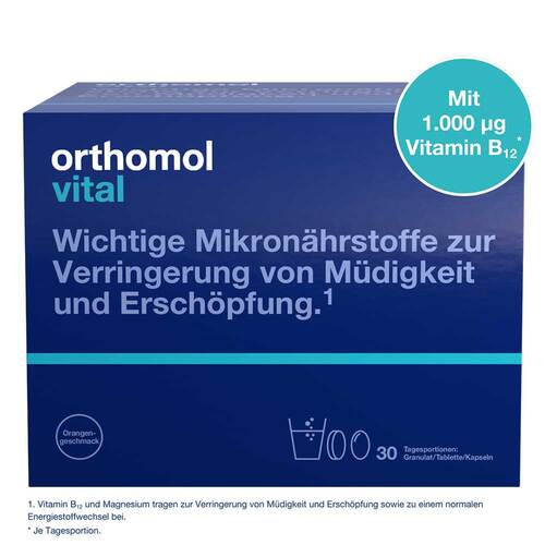 Orthomol Vital Granulat / Tablette / Kapseln Orange - 2