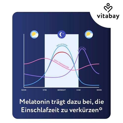 Melatonin Hochdosiert 3 mg + Vitamin B6 vegan Lut. - 3