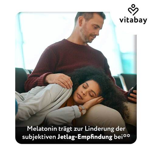 Melatonin Hochdosiert 3 mg + Vitamin B6 vegan Lut. - 5