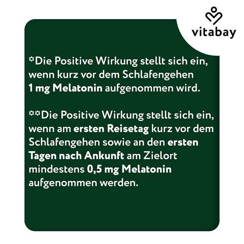 Melatonin Hochdosiert 3 mg + Vitamin B6 vegan Lut. - 6