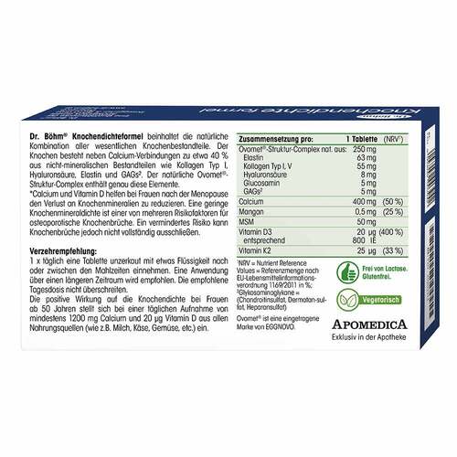 Dr. Böhm Knochendichteformel Tabletten - 4