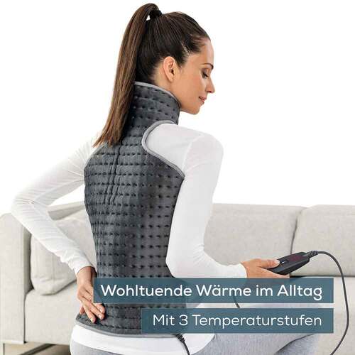 Beurer HK64 Rücken- / Nacken-Heizkissen cosy grey - 4