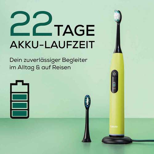 Beurer SC50 elek.Schallzahnb&uuml;rste splashy lemon - 4