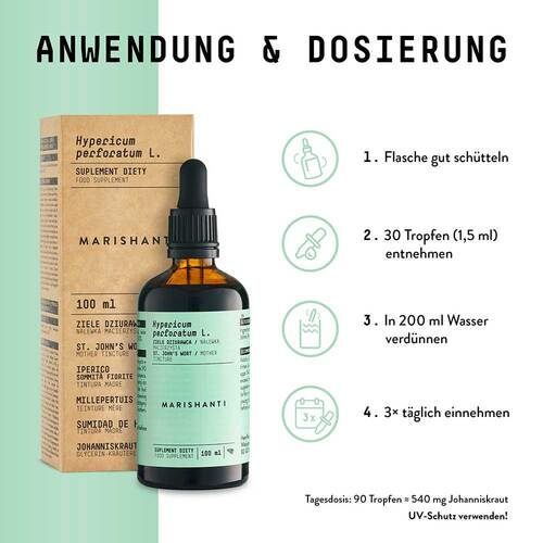 Johanniskraut Extrakt Kr&auml;uter Tropfen alkoholfrei - 2